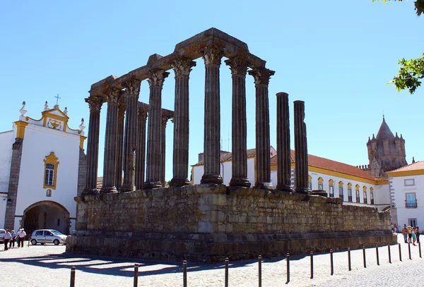 Roman temple, Evora, Portugal — Stock Photo, Image