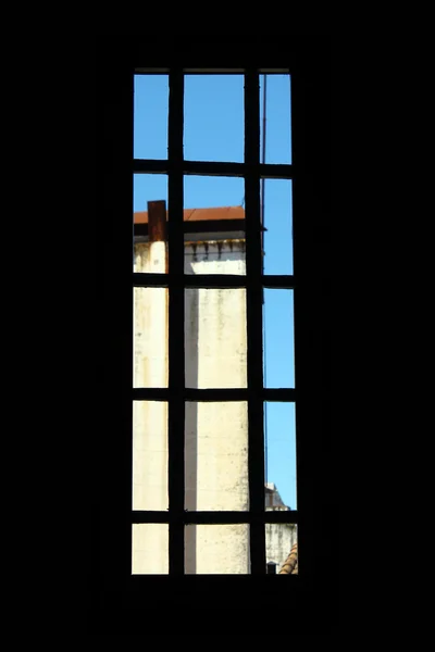 Detalj av ett fönster — Stockfoto