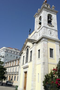 detay eski bir kilise, Lizbon, Portekiz