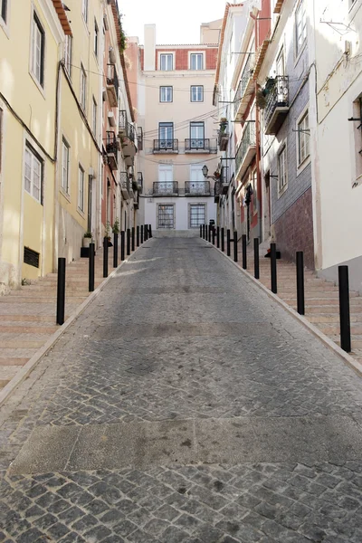 Detail of a street, Lisbon, Portugal — Stock Photo, Image
