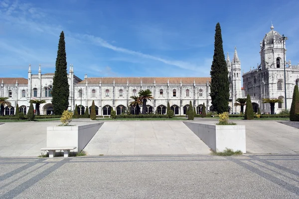 Klasztor Jeronimos, Lizbona, Portugalia — Zdjęcie stockowe