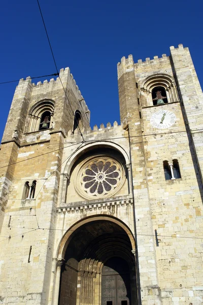 Kathedraal van Lissabon, Lissabon, portugal — Stockfoto
