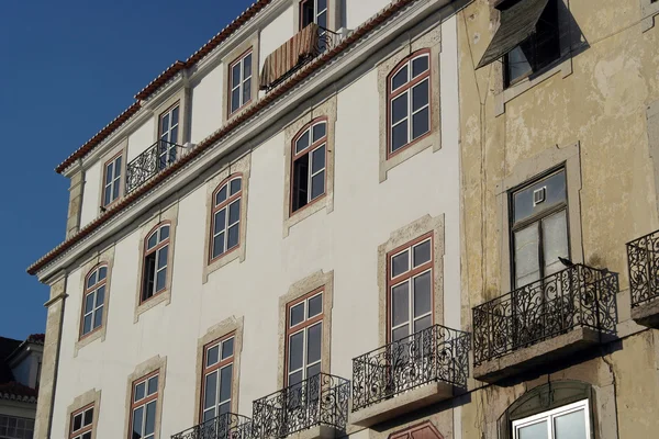 Részlet egy régi épület, Lisszabon, Portugália — Stock Fotó