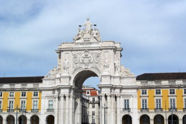 Augusta street arch, lisbon, Portekiz