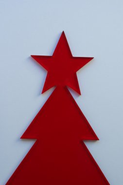 kırmızı Noel ağacı arkaplanı