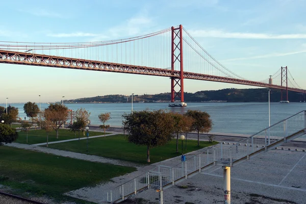 25th April Bridge, Lisbon, Portugal — Stock Photo, Image