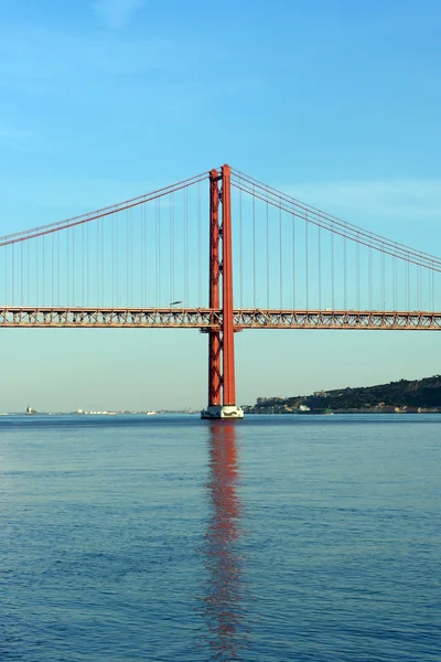 Jembatan 25 April, Lisbon, Portugal — Stok Foto