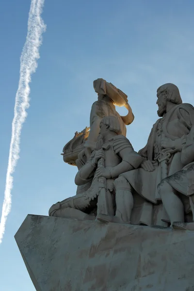Monument över de portugisiska havsfynden, Lissabon, Portugal — Stockfoto