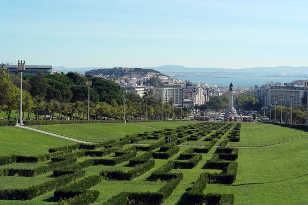 Parque Eduardo VII, Lisboa, Portugal —  Fotos de Stock