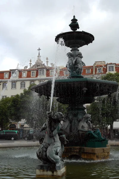 Rossio square, Lisbon, Portugal — Stock Photo, Image