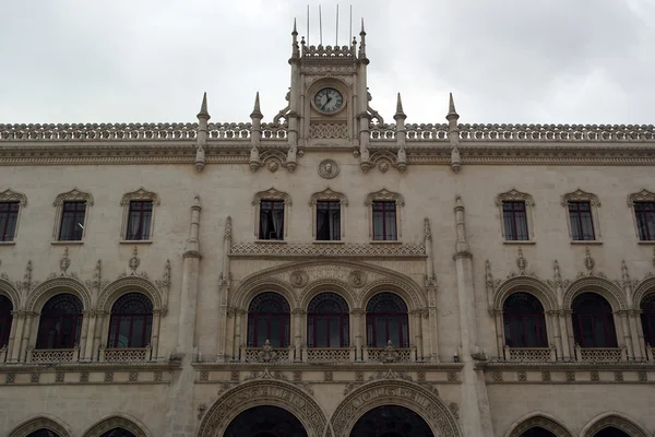 Nádraží Rossio, Lisabon, Portugalsko — Stock fotografie