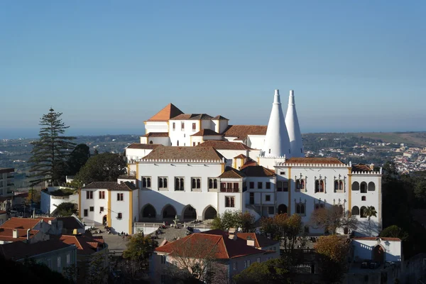 Nationaal Paleis Sintra, Sintra, Portugal Stockfoto