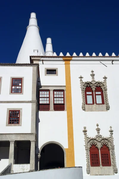 Pałac Narodowy Sintra, Sintra, Portugalia — Zdjęcie stockowe