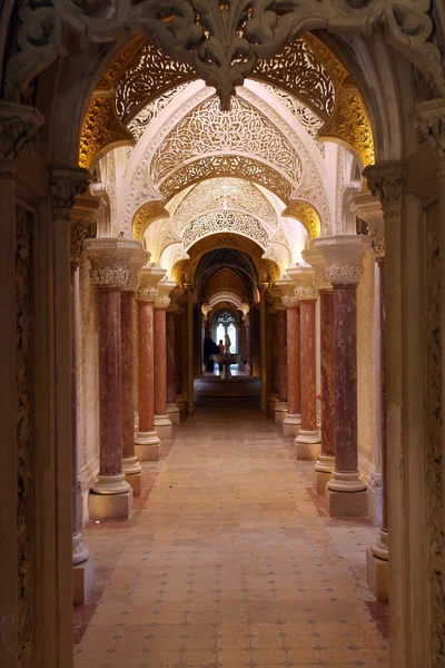 Paleis van Monserrate, Sintra, Portugal Stockfoto