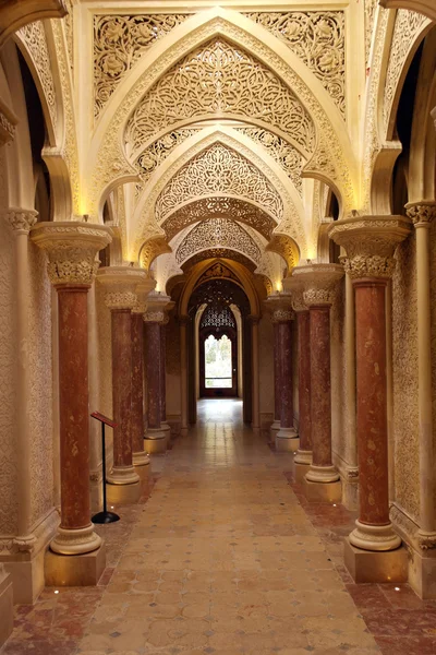 Paleis van Monserrate, Sintra, Portugal Rechtenvrije Stockfoto's