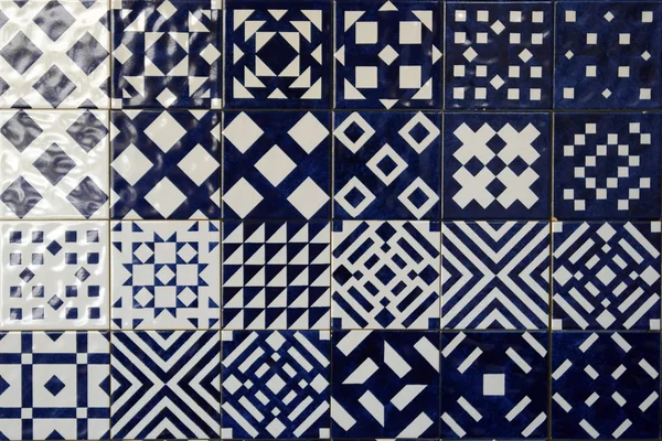 Azulejos, Portugese tegels Rechtenvrije Stockfoto's