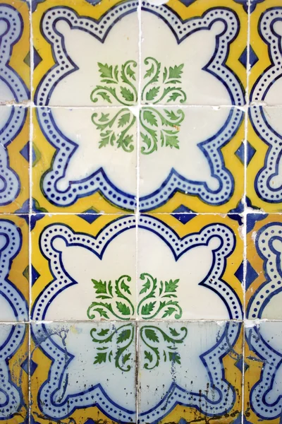 Azulejos, Portuguese tiles — Stock Photo, Image