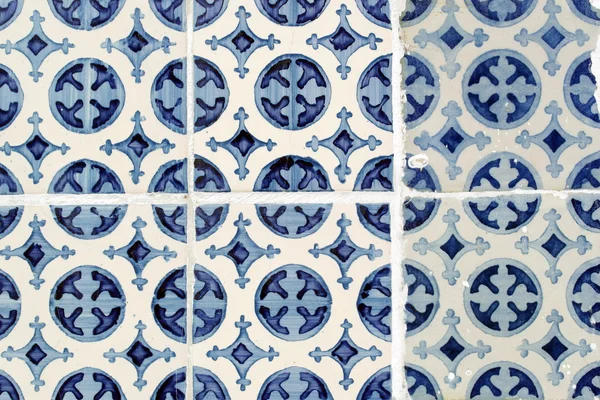 Azulejos, portugiesische Fliesen — Stockfoto