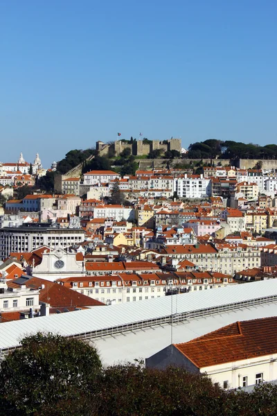 Widok na Lizbonę, Portugalia — Zdjęcie stockowe