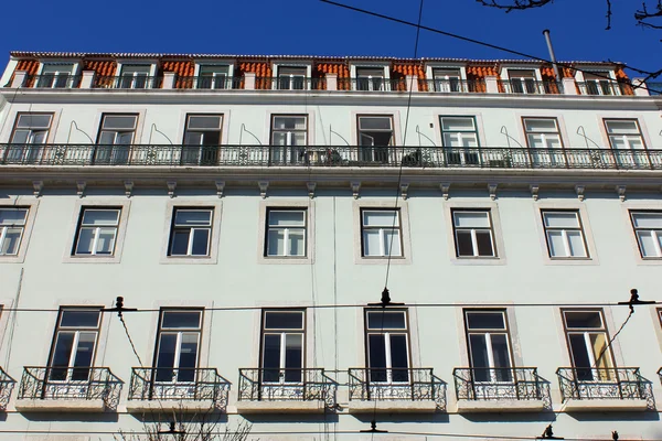 葡萄牙里斯本旧楼 — 图库照片