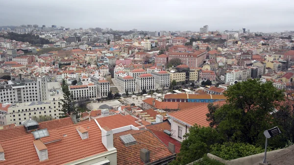 Pohled přes Lisabon, hlavní město Portugalska — Stock fotografie