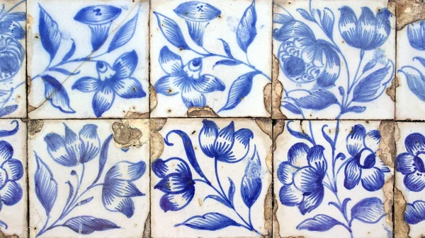 Azulejos, portugalskie kafelki — Zdjęcie stockowe