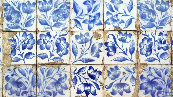 Azulejos, Baldosas portuguesas — Foto de Stock