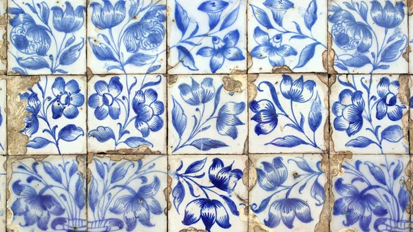 Azulejos, Portugese tegels Stockfoto