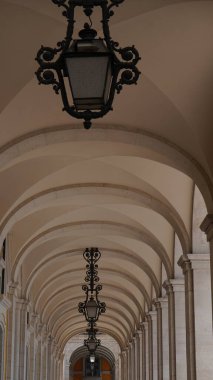 Portekiz 'in başkentinin en önemli şehri. Ticaret meydanı, Lisbon..