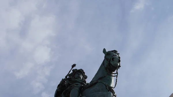 Most Importante Capital City Portugal Yhe Commerce Square Lisbon — Foto de Stock