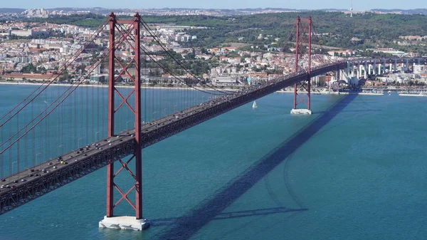 25Th April Bridge Lisbon Portugal — Stock Photo, Image