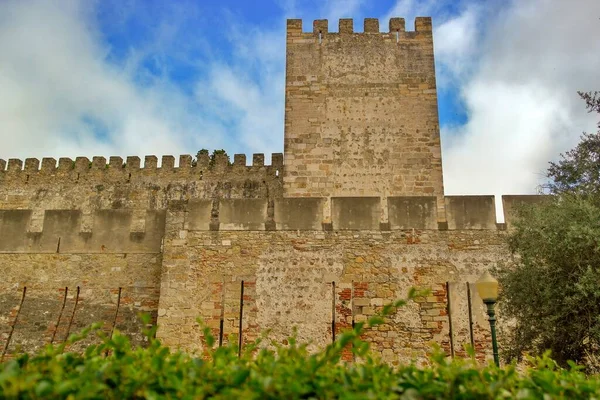 Saint Georges Castle Lisbon Portugal — стокове фото