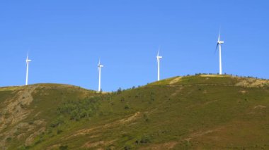 Portugal, Wind turbine, eolic moving, Lousa portuguese mountain range