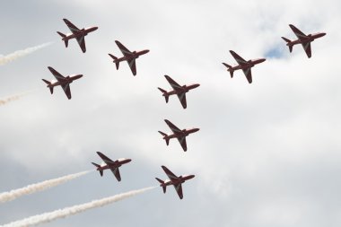 T1 jet uçağı air Show Şahin