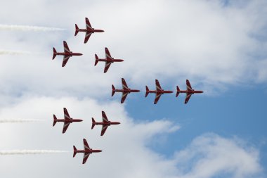 T1 jet uçağı air Show Şahin