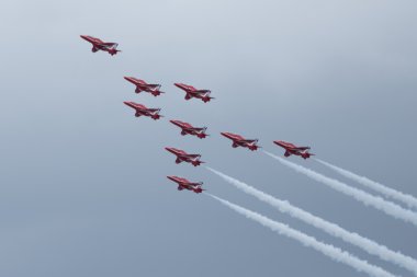 T1 jet uçağı air Show Şahin