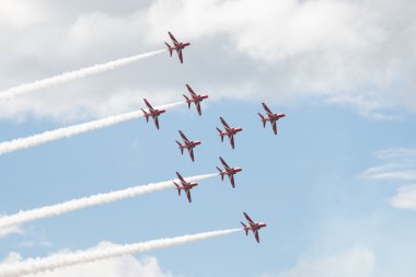 T1 jet uçağı air Show Şahin