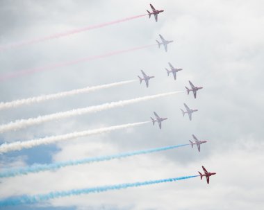 T1 jet uçağı air Show Şahin