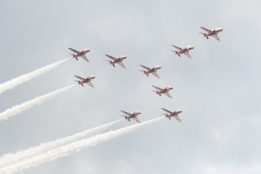 T1 jet uçağı air Show Şahin