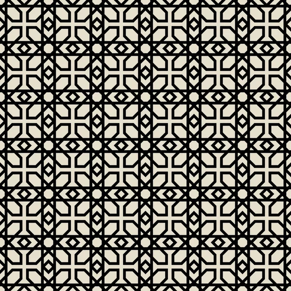 Abstracto, fondo moderno, patrones geométricos sin costura, ornamento estilo islam — Archivo Imágenes Vectoriales