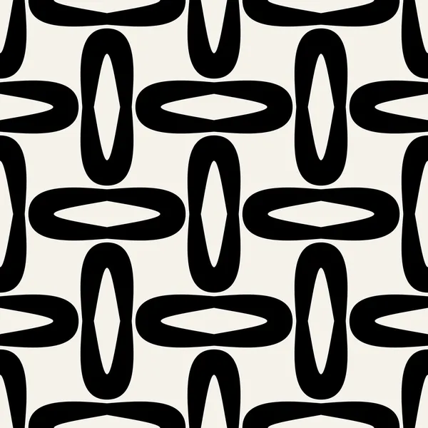 Fundo geométrico abstrato, padrão sem emenda moderno, 1950, 1960, 1970 estilo de moda, modelo, layout para design — Vetor de Stock