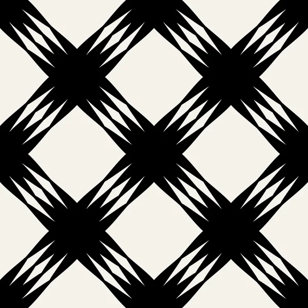 Fond géométrique abstrait, motif sans couture moderne, Années 1950, Années 1960, Style de mode des années 1970, modèle, mise en page pour le design — Image vectorielle