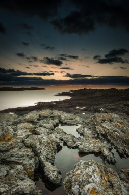 Galler deniz manzarası