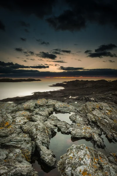 Paisaje marino galés — Foto de Stock