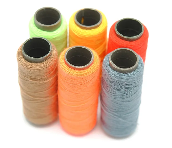 Bright bobbin thread — Stock Photo, Image