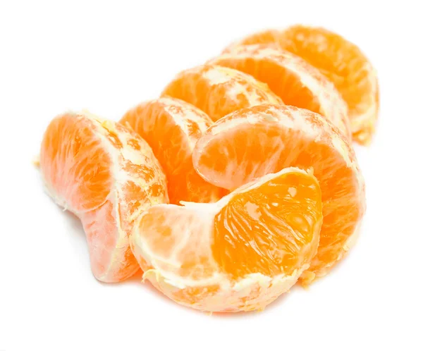 Φέτες πορτοκάλι αποφλοιωμένες — Φωτογραφία Αρχείου