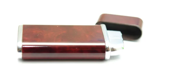 Brown cigarette lighter — Φωτογραφία Αρχείου