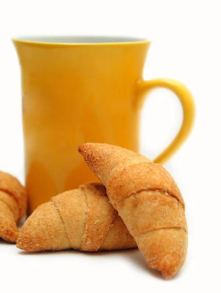 kruvasan ve çay