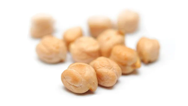 A small handful of chick-pea. Stock Image