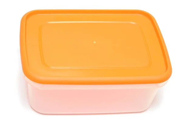 Empty food plastic container — Stock Photo, Image